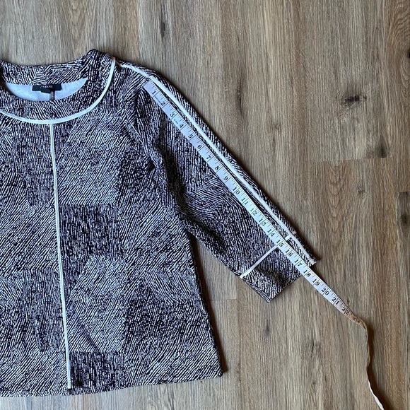 Alfani CrewNeck Texture Top - Picture 8 of 12